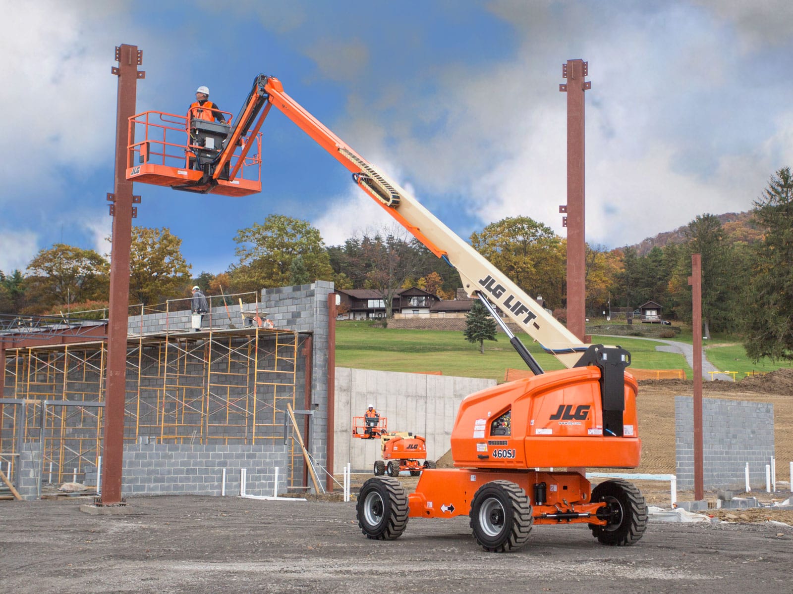 New JLG 460SJ at Briggs Equipment