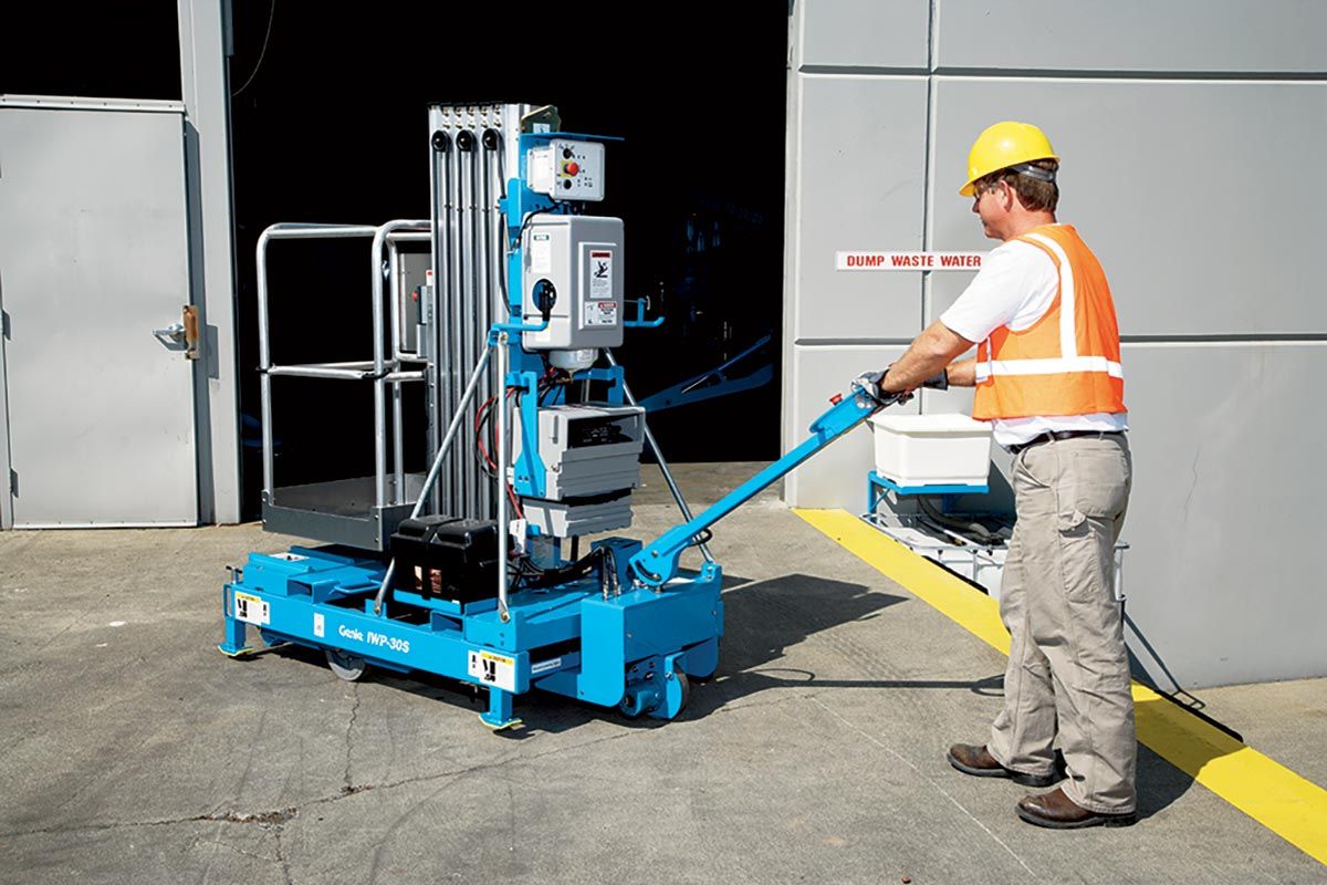 New Genie IWP-20S at Briggs Equipment