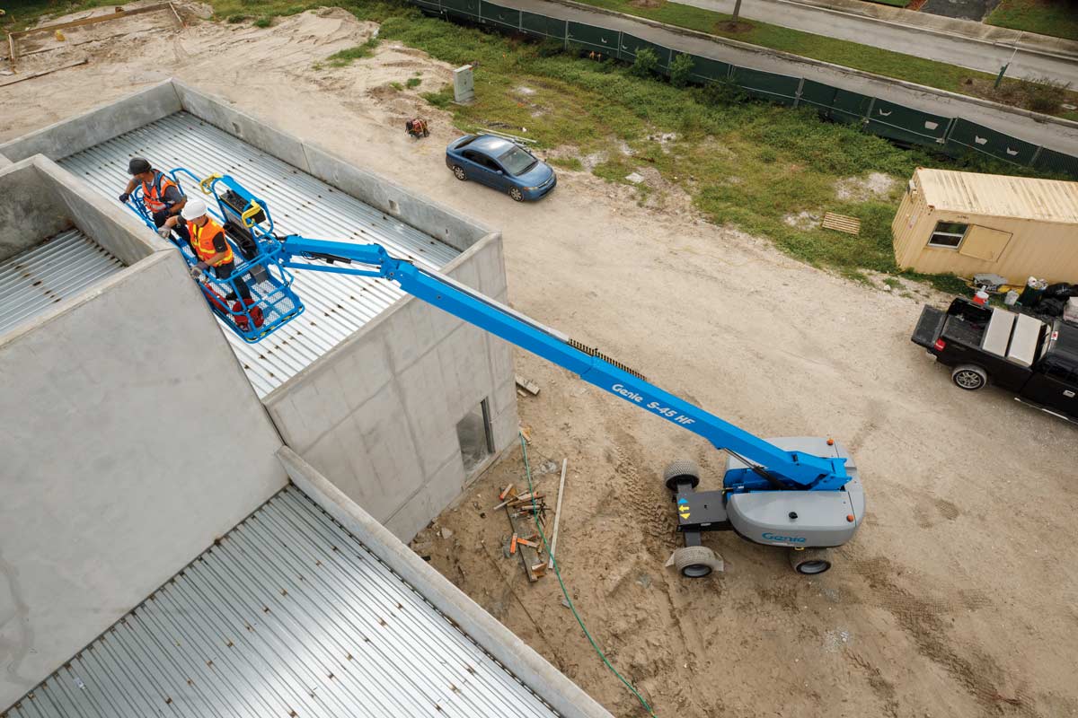 New Genie S-40 HF and S-45 HF at Briggs Equipment
