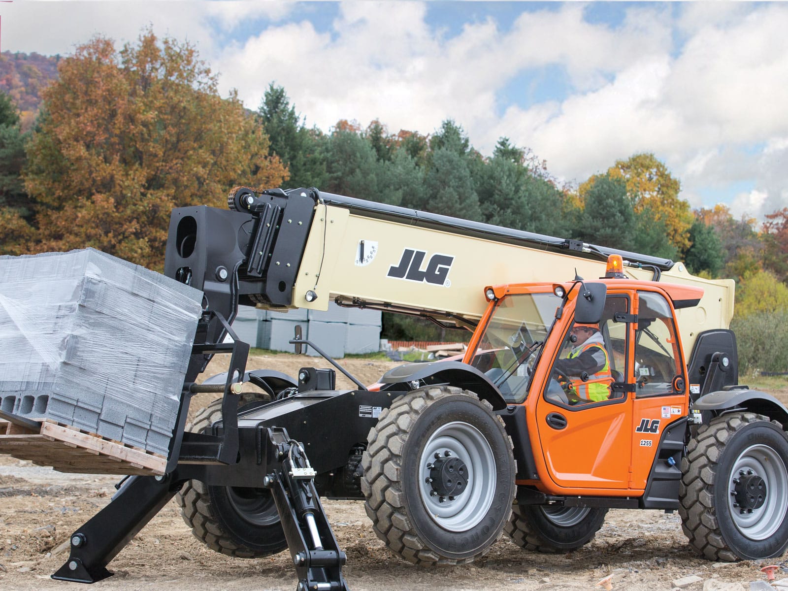 New JLG 1255 at Briggs Equipment