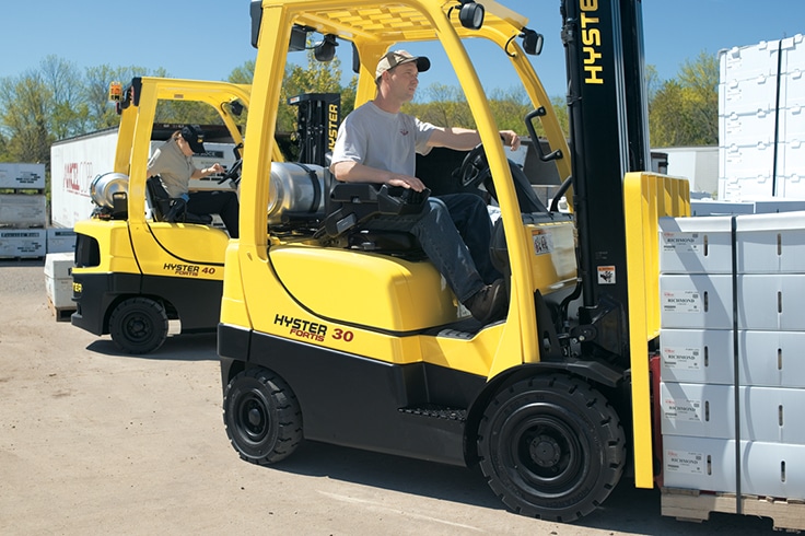New Hyster H30-35FT H40FTS at Briggs Equipment