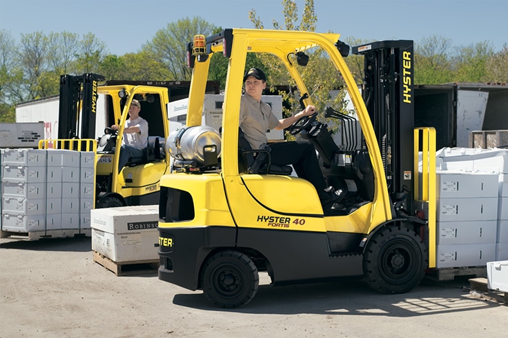 New Hyster H30-35FT H40FTS at Briggs Equipment
