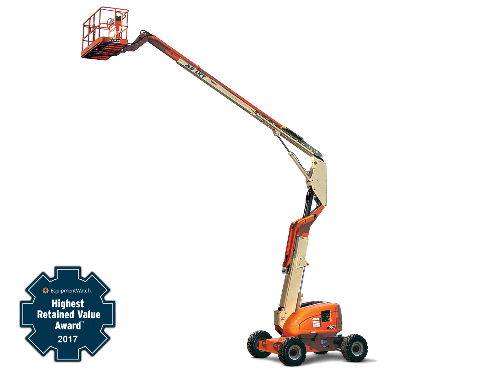 New JLG 600A at Briggs Equipment