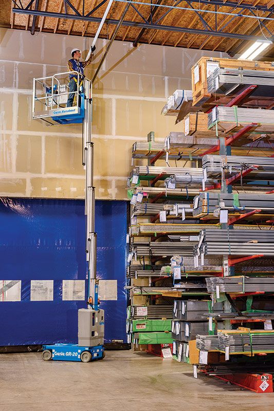 New Genie GR-12 at Briggs Equipment