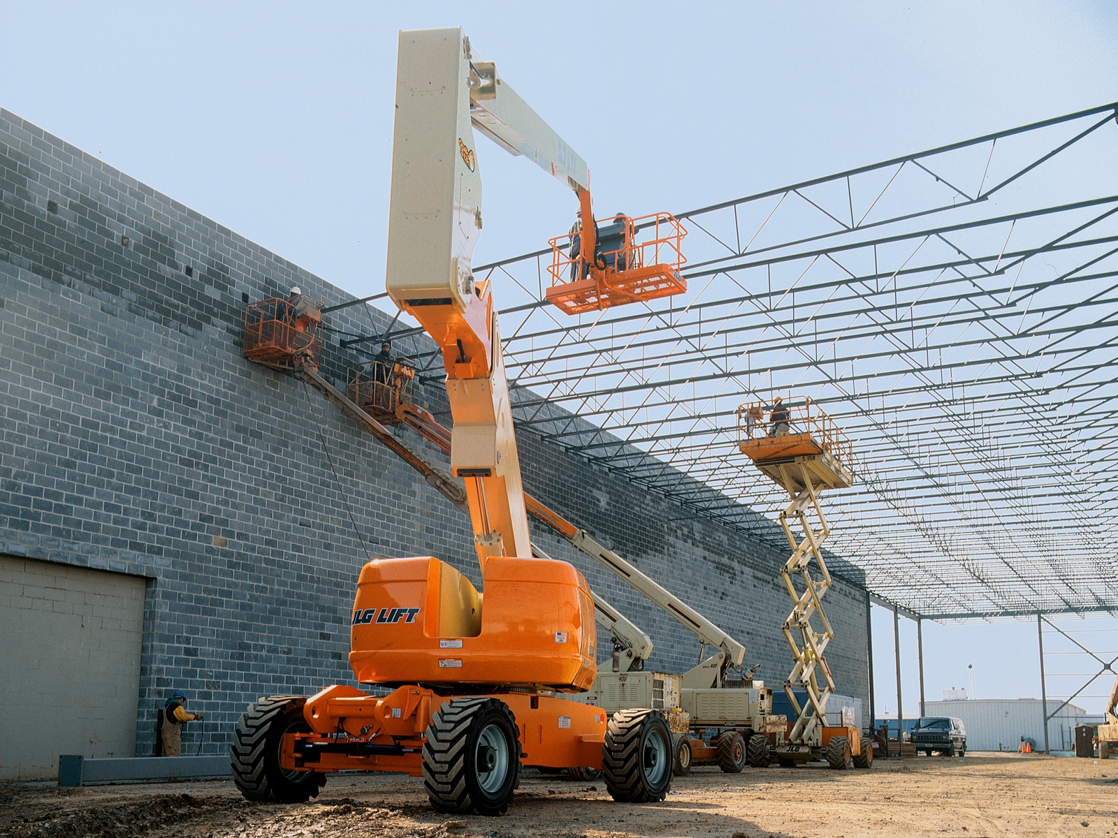 New JLG 800A at Briggs Equipment