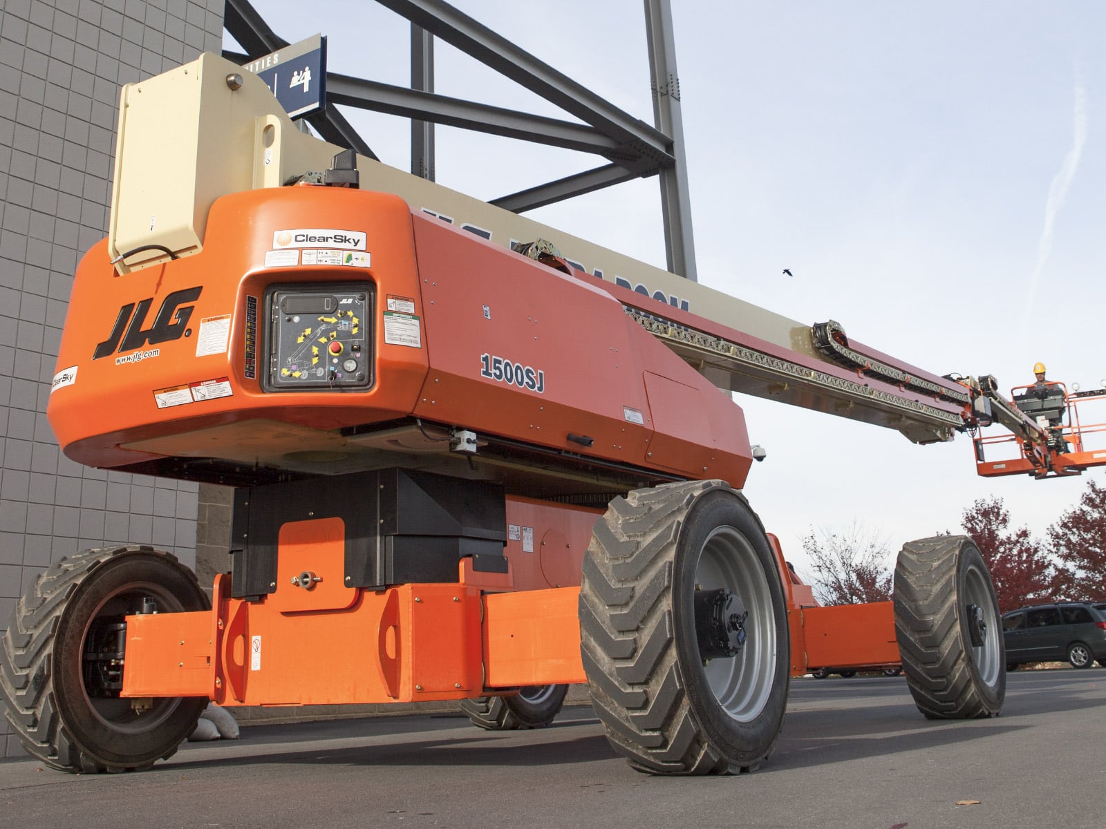 New JLG 1500SJ at Briggs Equipment