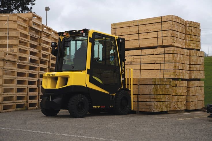 New Hyster H40-70A at Briggs Equipment